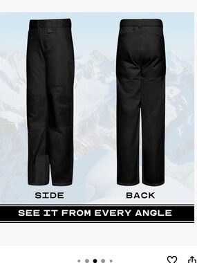 Arctix A6 Reinforced Snow Pants Kids Size M 10-12
